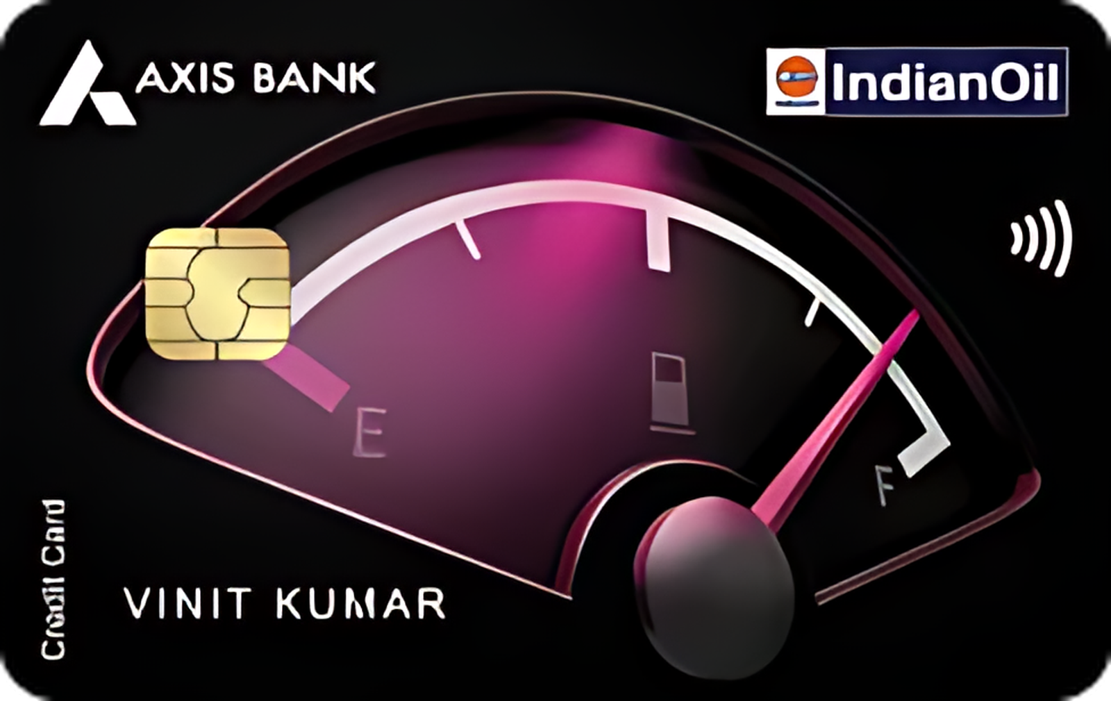 IndianOil Axis Bank card