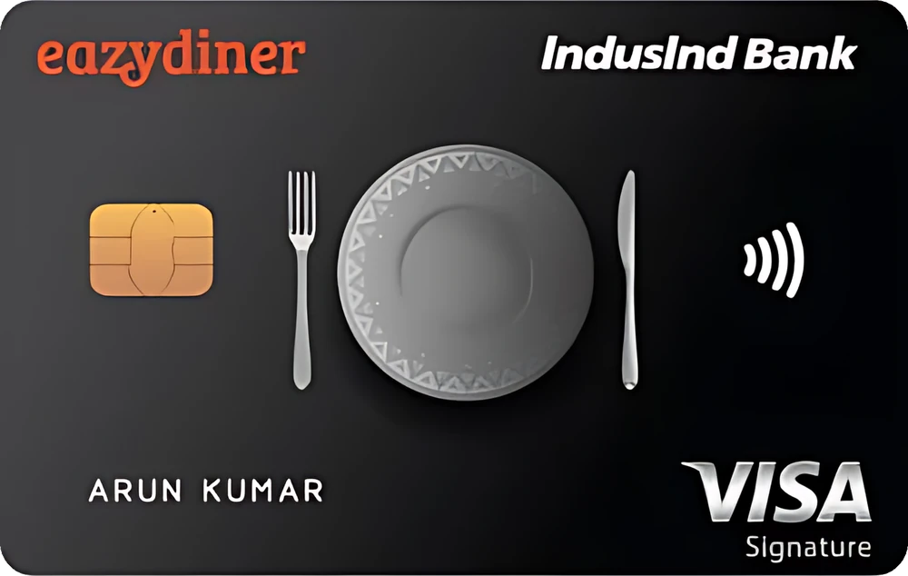IndusInd EazyDiner (Signature) card
