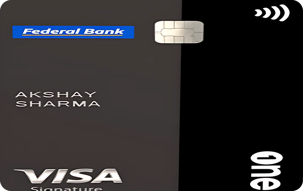 OneCard One Credit Card (metal) card