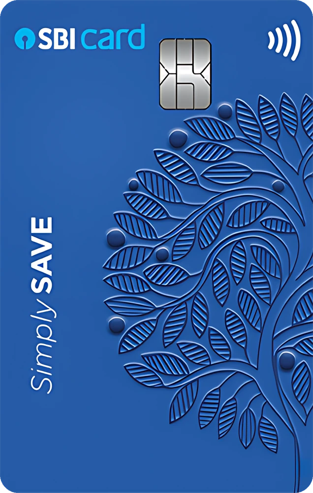 SimplySAVE SBI Card card